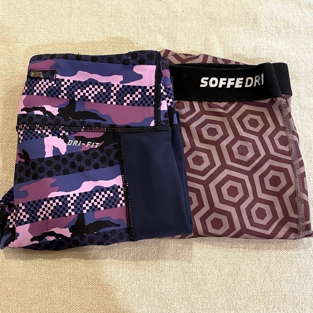 Set of Two Athletic Leggings
